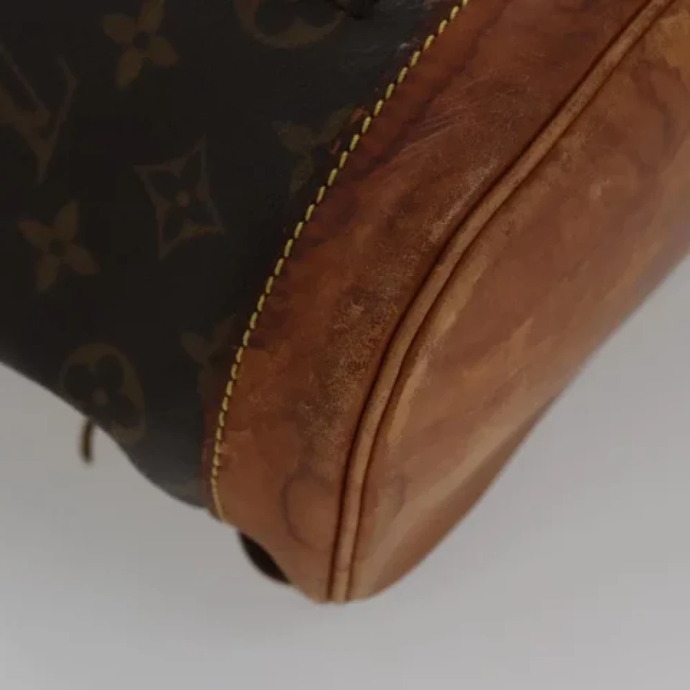 Louis Vuitton Vintage Pre-owned Canvas backpacks Brown Dames