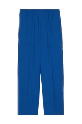 Logo-Patch Wide-Leg Trousers