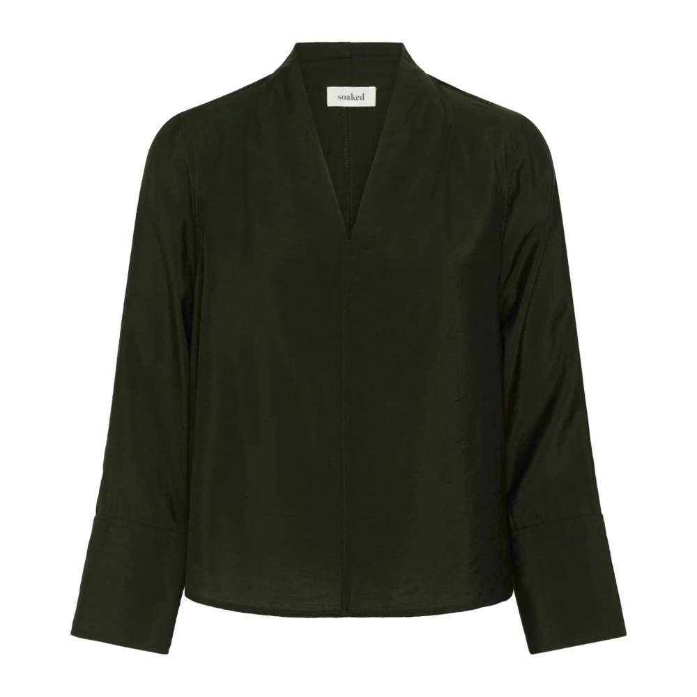 Soaked In Luxury Damen Rosin Langarmbluse "Damen Bluse Langarm Slleodora" erhältlich in Größe L/M/S/XS von Baur - Bild 3