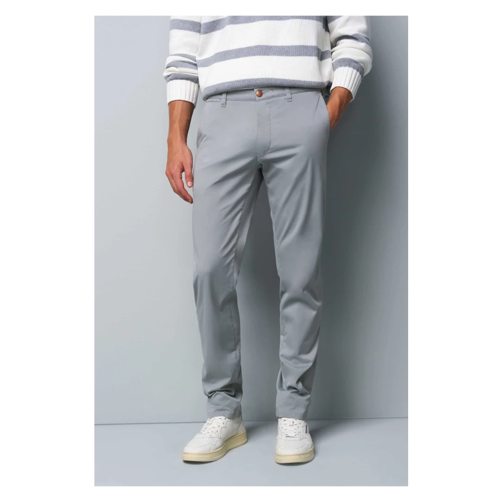 Meyer Chino in diverse kleuren Gray Heren