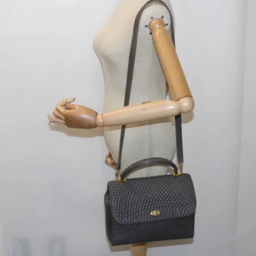 Bally Pre-owned Leather handbags Black Dames