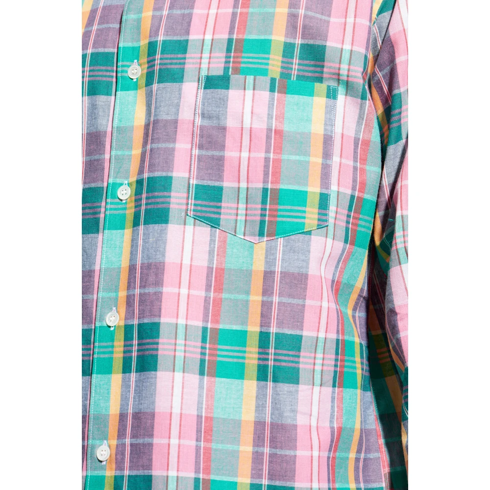 Comme des Garçons Geruit patroon overhemd Multicolor Heren