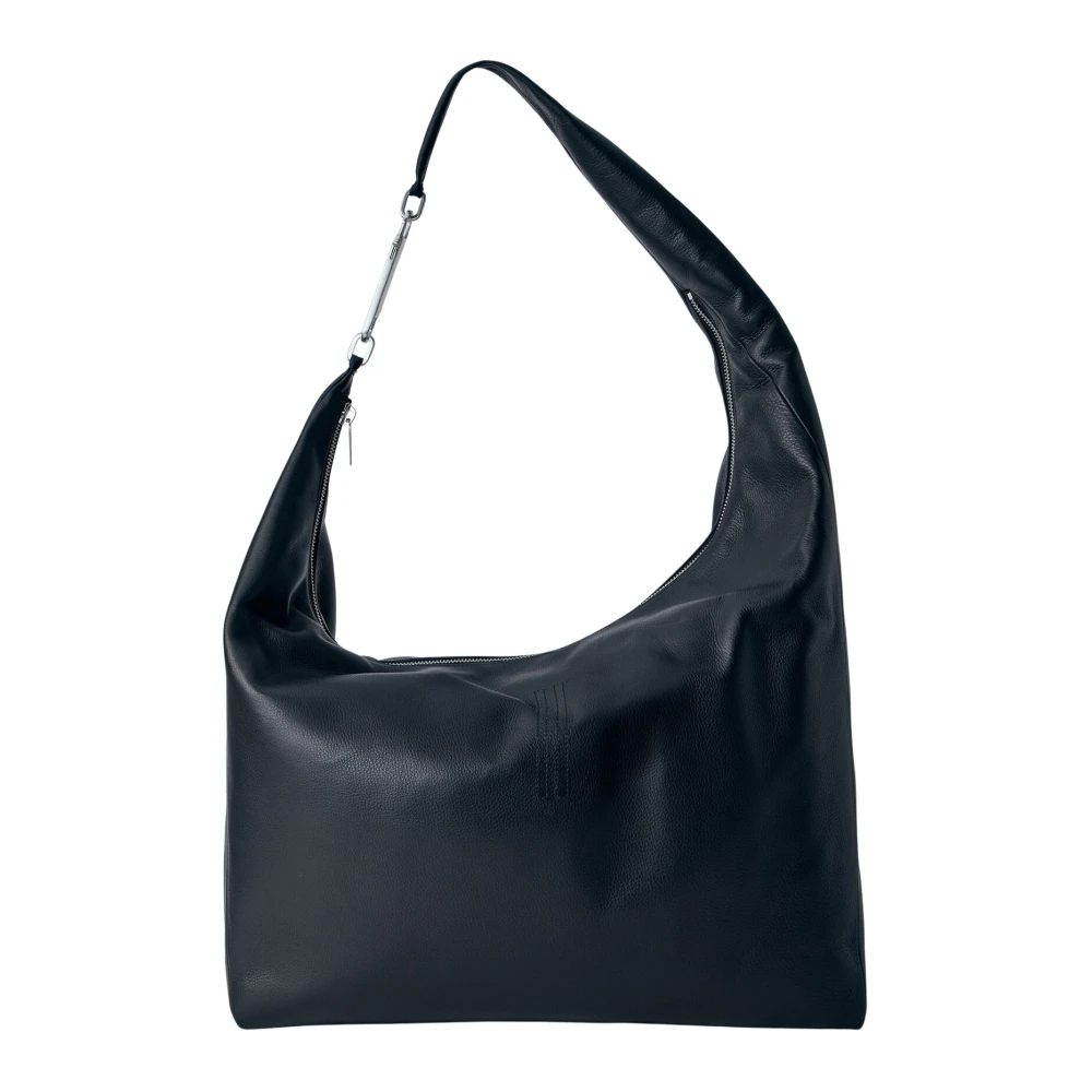 Rick Owens , Shoulder Bags, Male, Black, One Size, Gemini Bag - Image 6