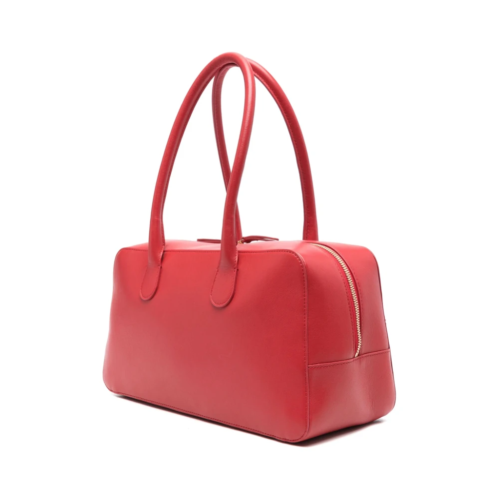 Loulou Studio Rode Top Zip Handtas Red Dames