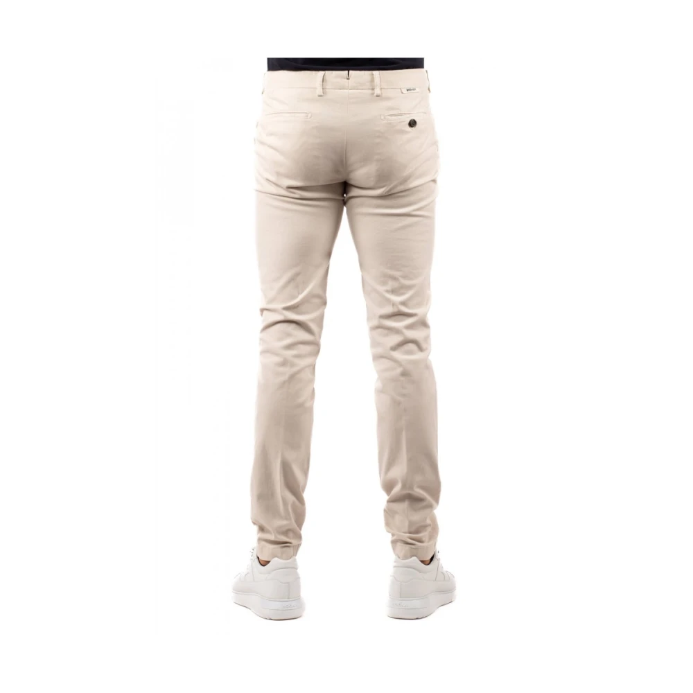 Berwich Stijlvolle Herenbroek Beige Heren