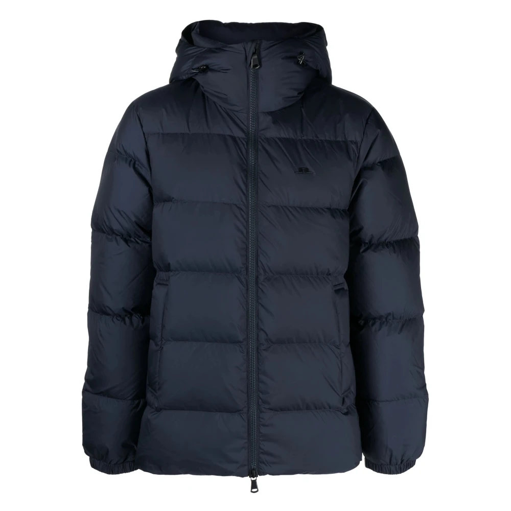 J.LINDEBERG Blauwe Puffer Donsjas Casual Stijl Blue Heren