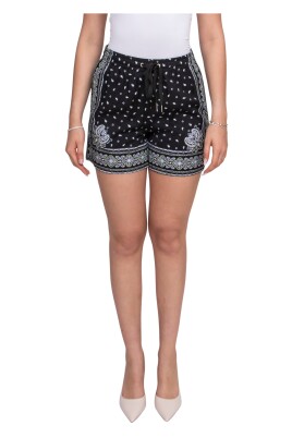 svart-lime-damshorts