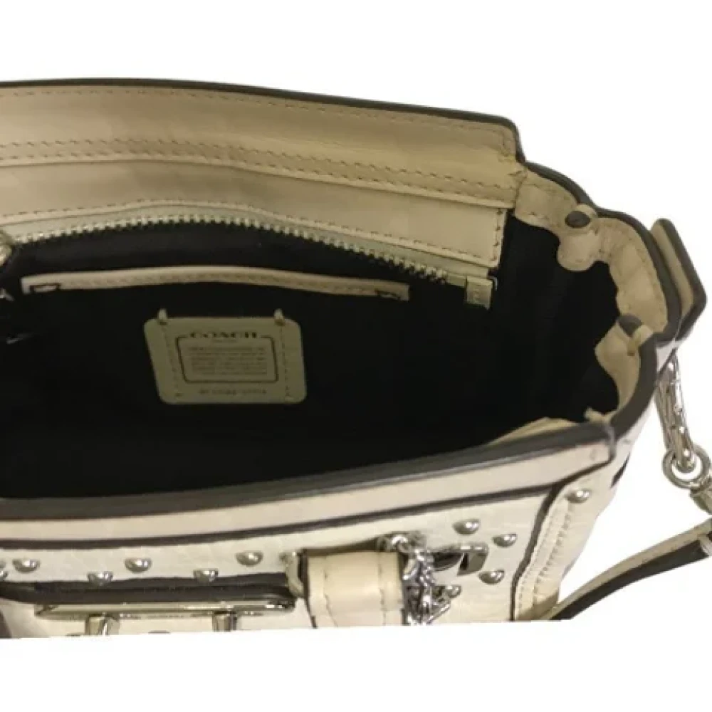 Coach Pre-owned Fabric shoulder-bags Beige Dames