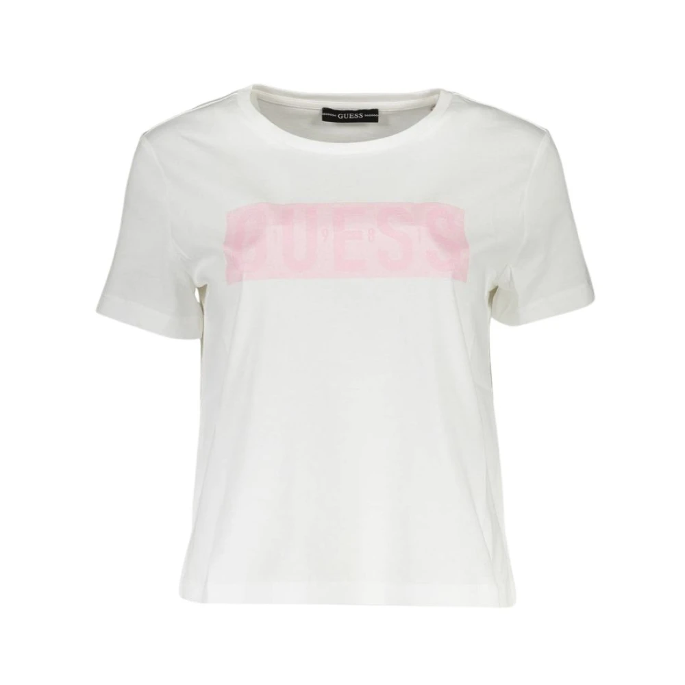 Guess - Tops > T-Shirts - White - Guess - Modalova