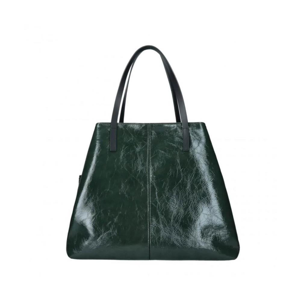 Rebelle America shopping tas naplack Urban collectie Green Dames