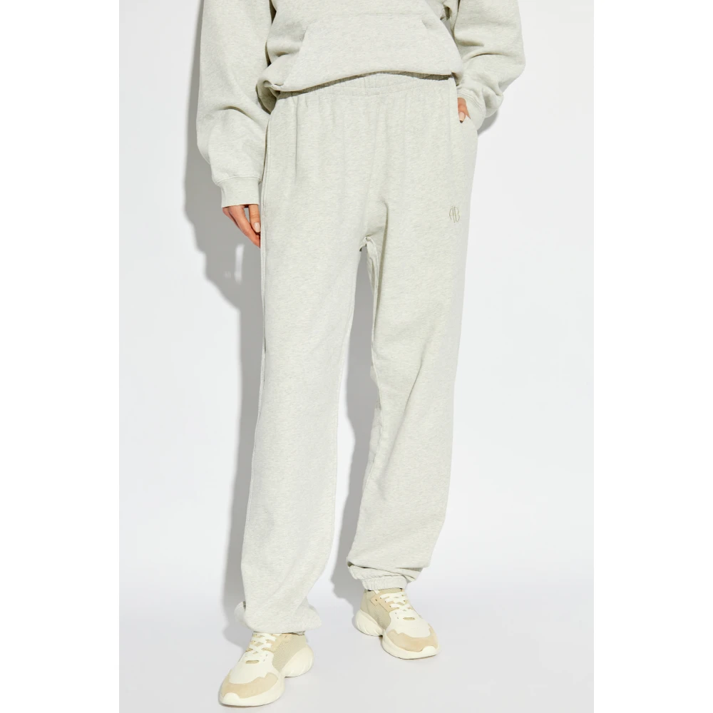 Anine Bing Sweatpants Karter Gray Dames