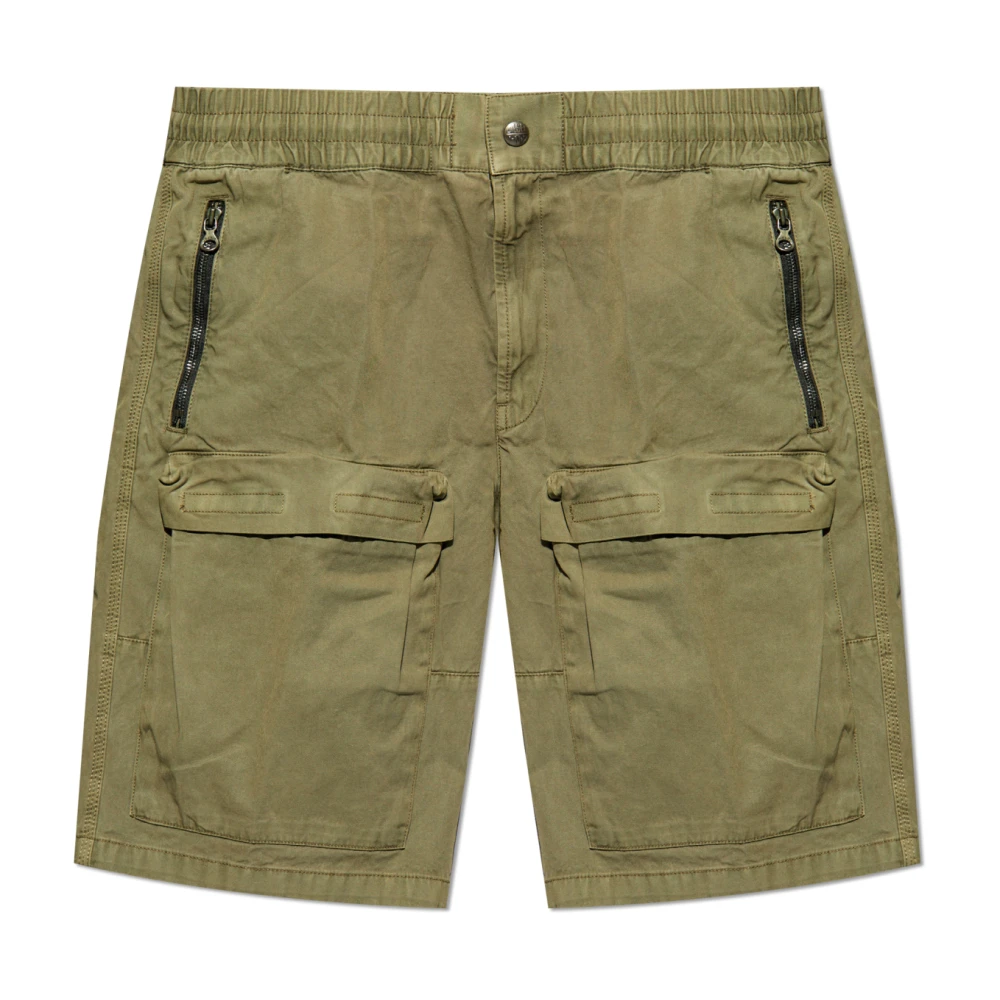 Herre, Shorts, Grønn, L