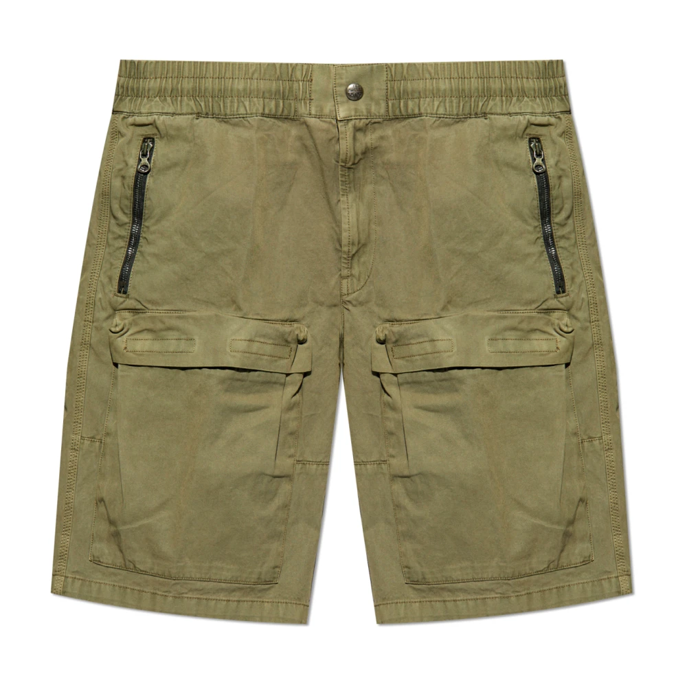 Diesel Shorts `P-Beeck-Short` Green Heren