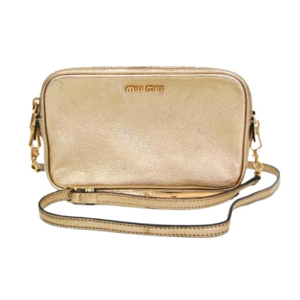Pre-owned > Pre-owned Bags > Pre-owned Cross Body Bags - - Miu Miu Pre-owned - Modalova
