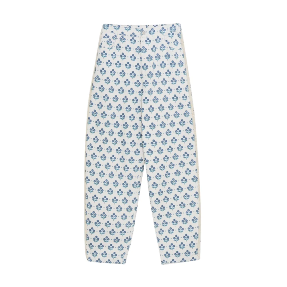 The New Society Leros Vrouw Broek Blue Dames