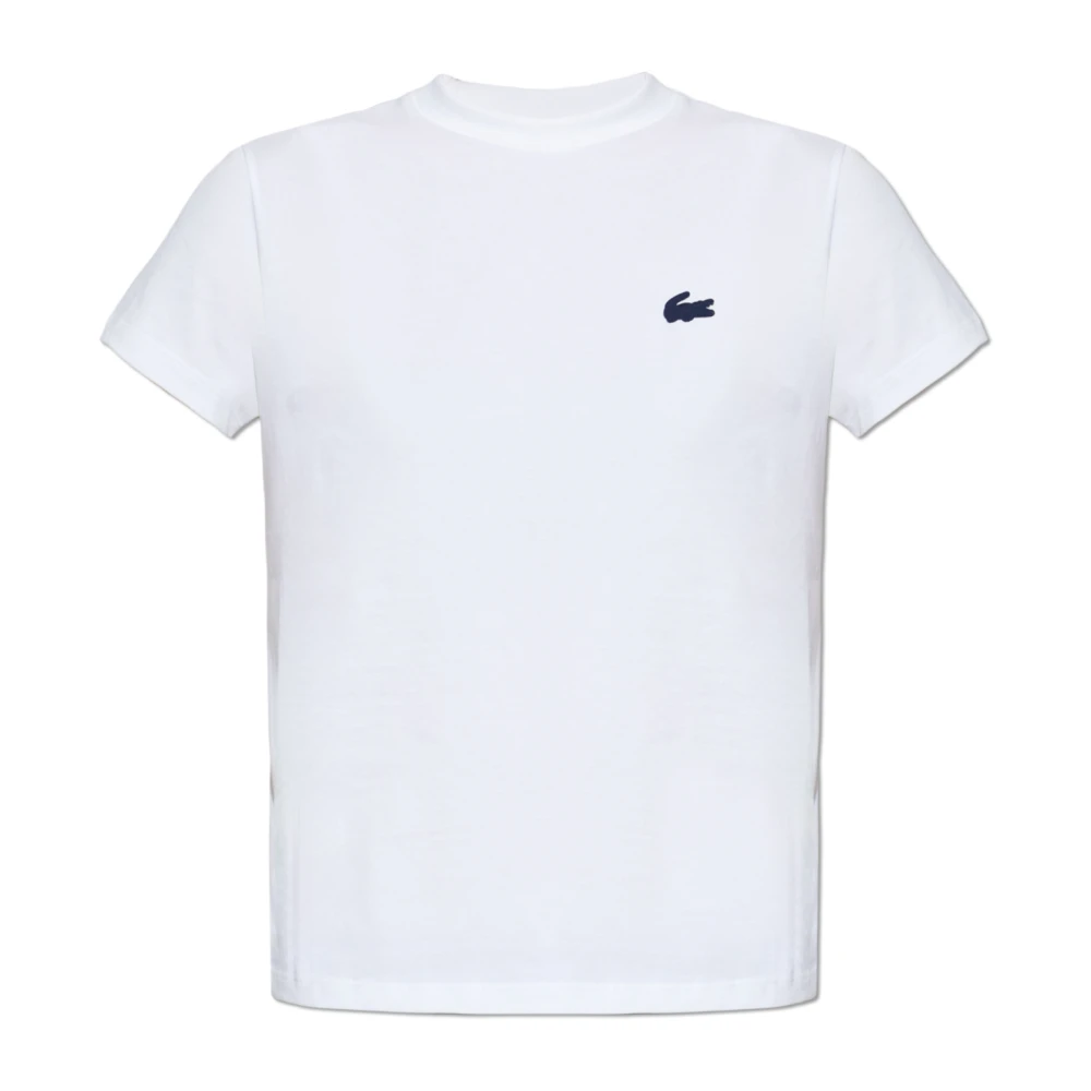 Lacoste Donna Bianco Top, Xs, New,