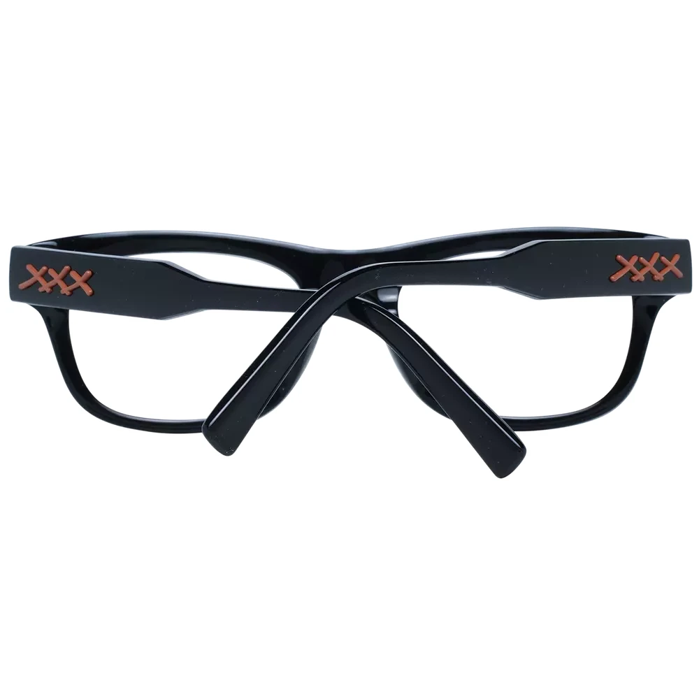 Ermenegildo Zegna Zwarte Heren Optische Monturen Black Unisex