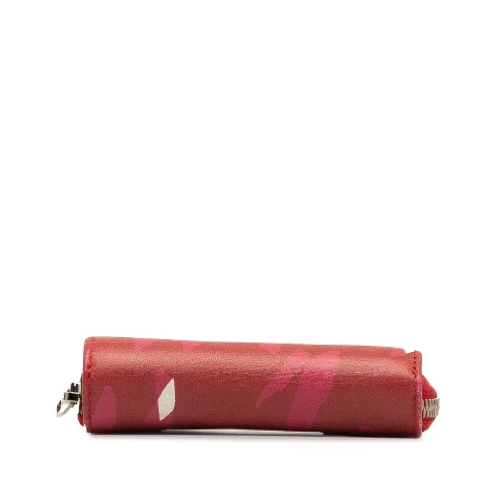 Balenciaga Vintage Pre-owned Leather wallets Red Dames