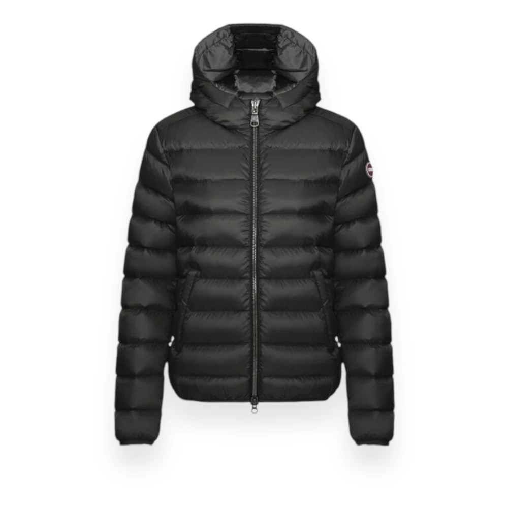 Colmar Kort Donsjack met Capuchon Black Dames