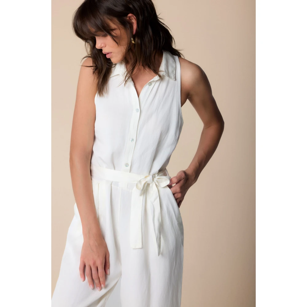 Kocca Stijlvolle Jumpsuits voor Vrouwen White Dames