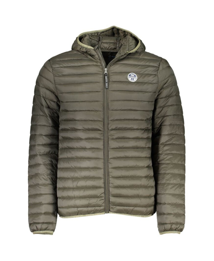 veste-a-capuche-en-polyamide-vert