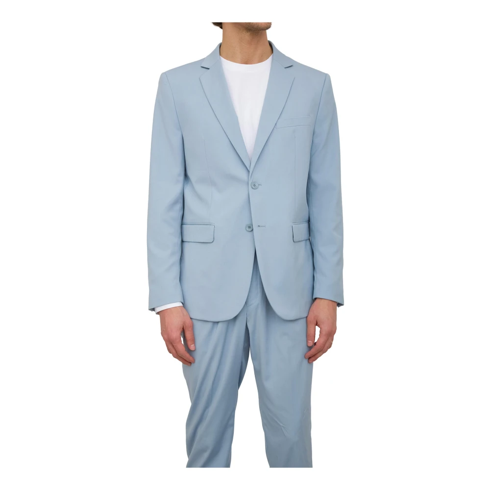 Antony Morato Men's Sky Blue Suit Jacket