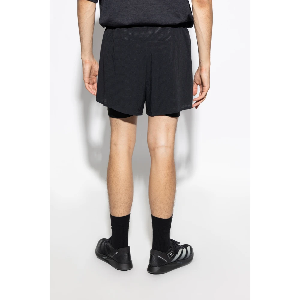 Y-3 Logo Shorts Black Heren