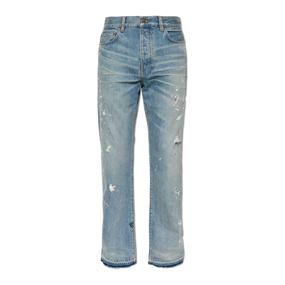 Amiri Jeans med raka ben Blue, Herr