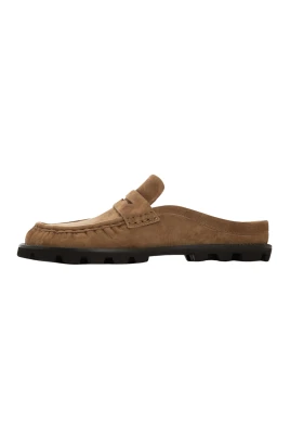 Trail Ease Suede Mules
