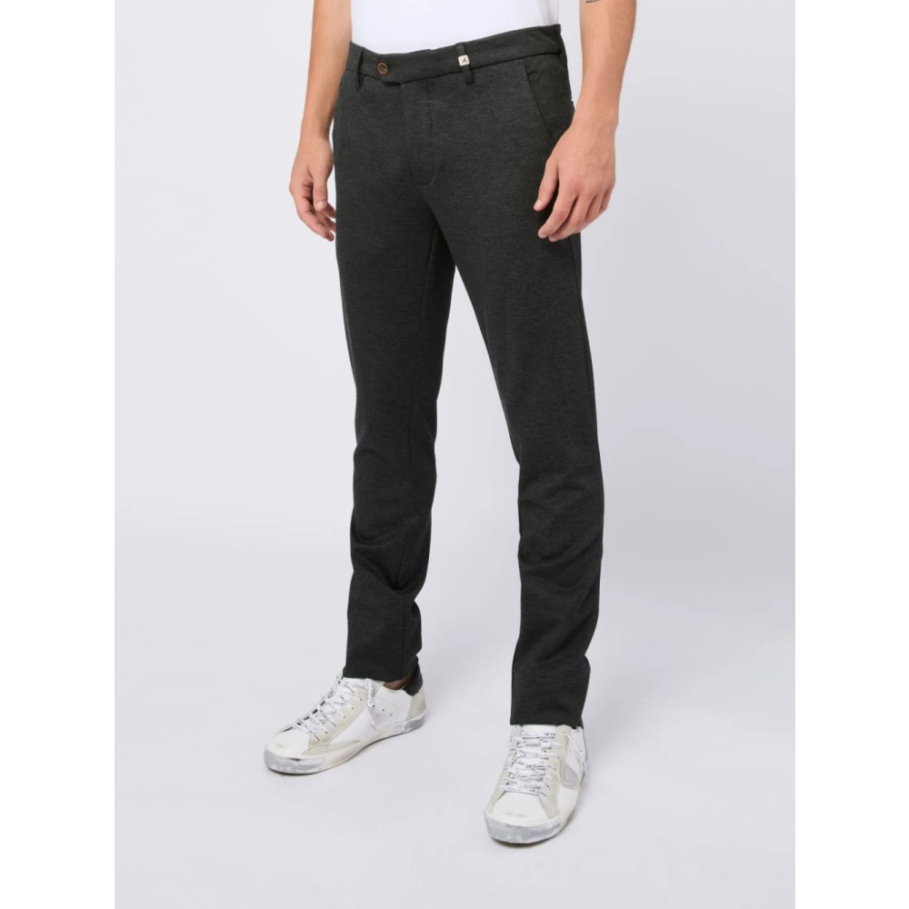 Myths Skinny broek in grijs Black Heren