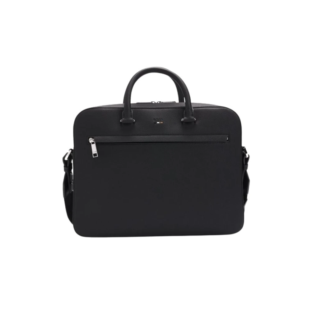 Boss Unisex Zwart Tassen One Size, - Tassen > Handtassen