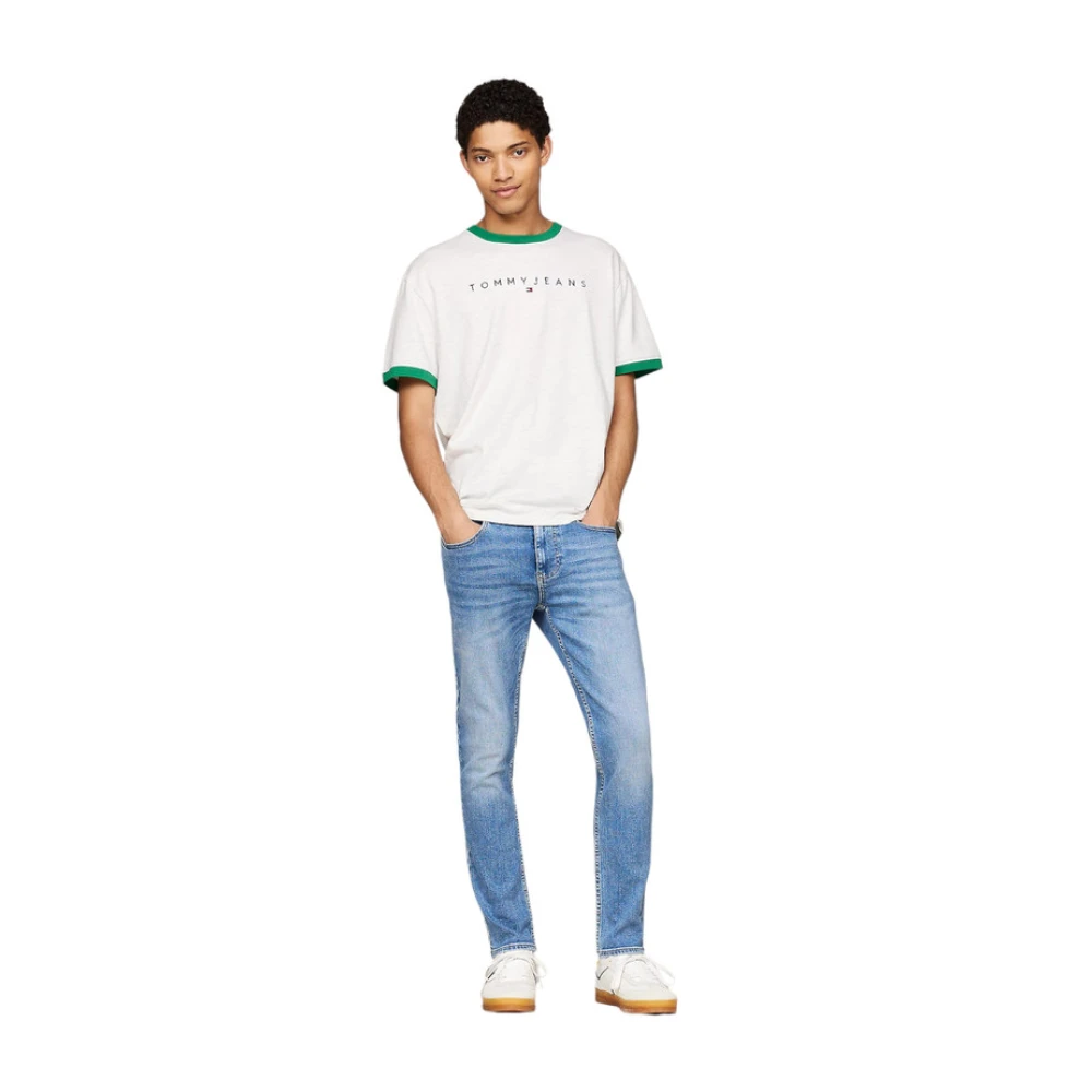 Tommy Jeans Slim-fit Denim Broek Blue Heren