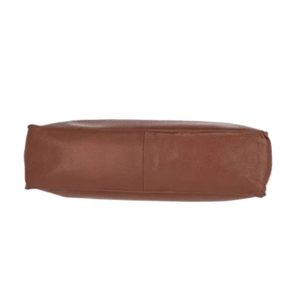 Chanel Vintage Pre-owned Leather chanel-bags Brown Dames
