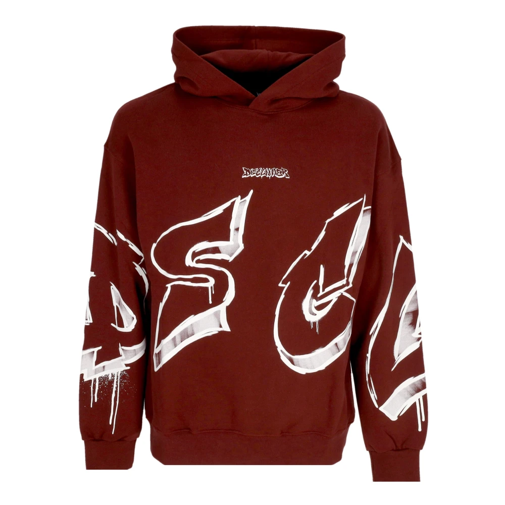 Disclaimer Logo Hoodie Licht Sweatshirt Mannen Red Heren