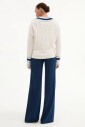 white-cable-knit-v-neck-sweater