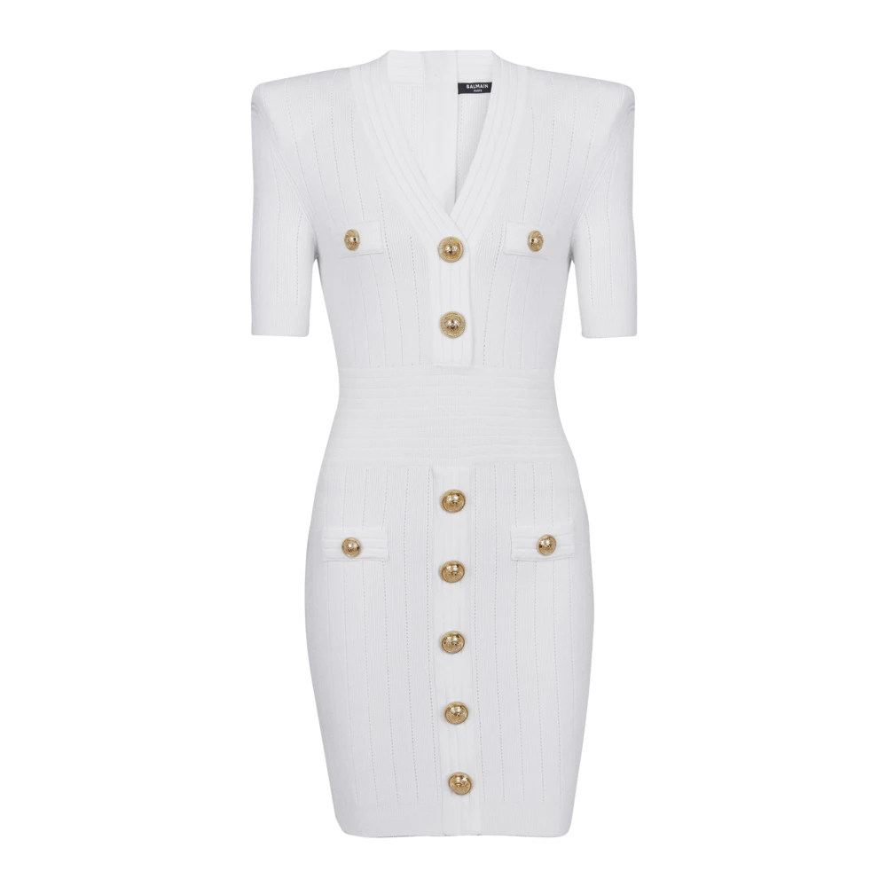 Dresses > Day Dresses > Knitted Dresses - - Balmain - Modalova