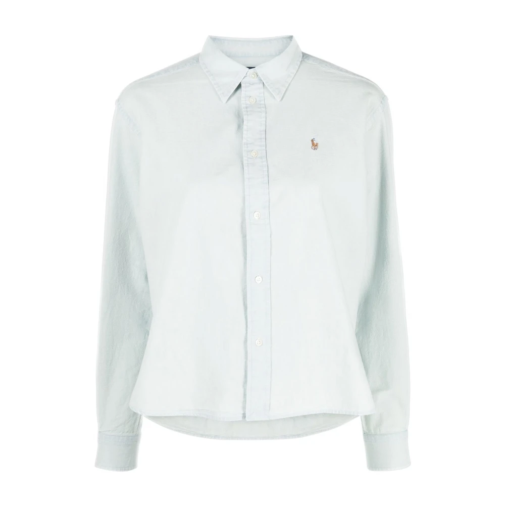 Polo Ralph Lauren Women's Green Shirts, M, Classic Polo Shirt