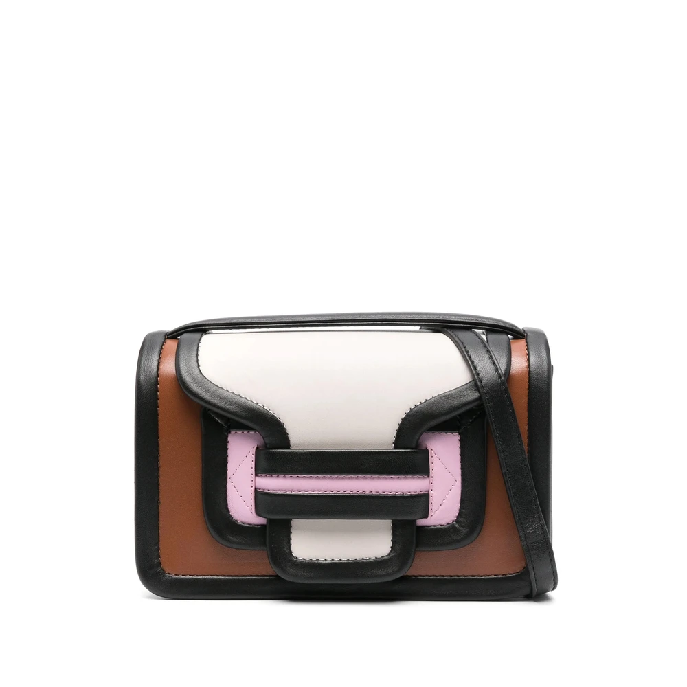 Pierre Hardy Bruine Schoudertas met Overslag Multicolor Dames