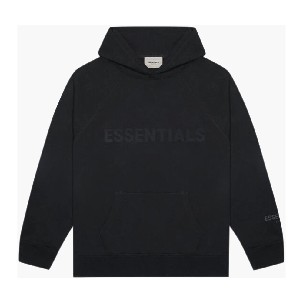 Fear Of God Donker Leisteen Zwarte Hoodie Beperkte Oplage Black Heren