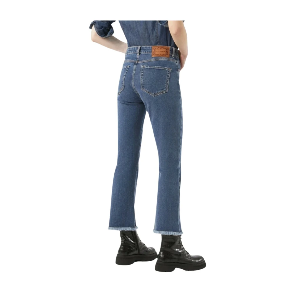 Pennyblack Mini Flare Broek Blue Dames