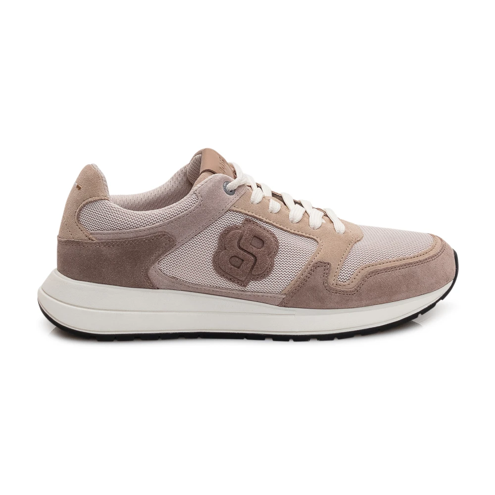Hugo Sneaker in runningstijl Heren Schoenen Beige