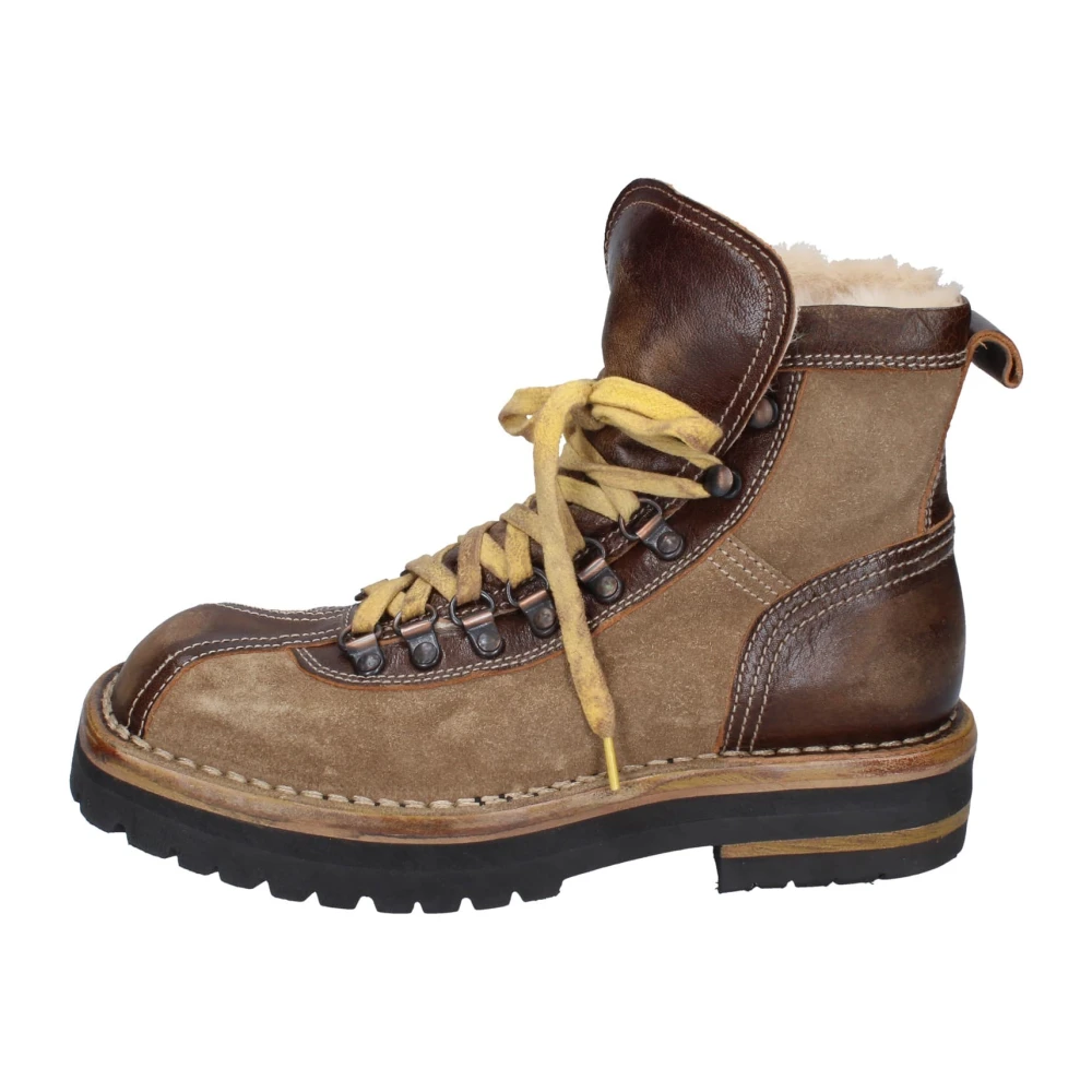 Moma Women's Brown Trekking Boots