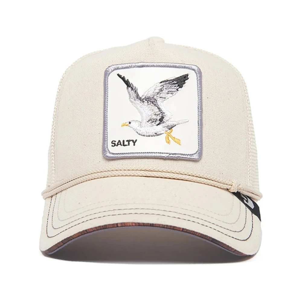 Goorin Bros Beige Gaviota Meal Ticket Trucker Cap Beige Heren