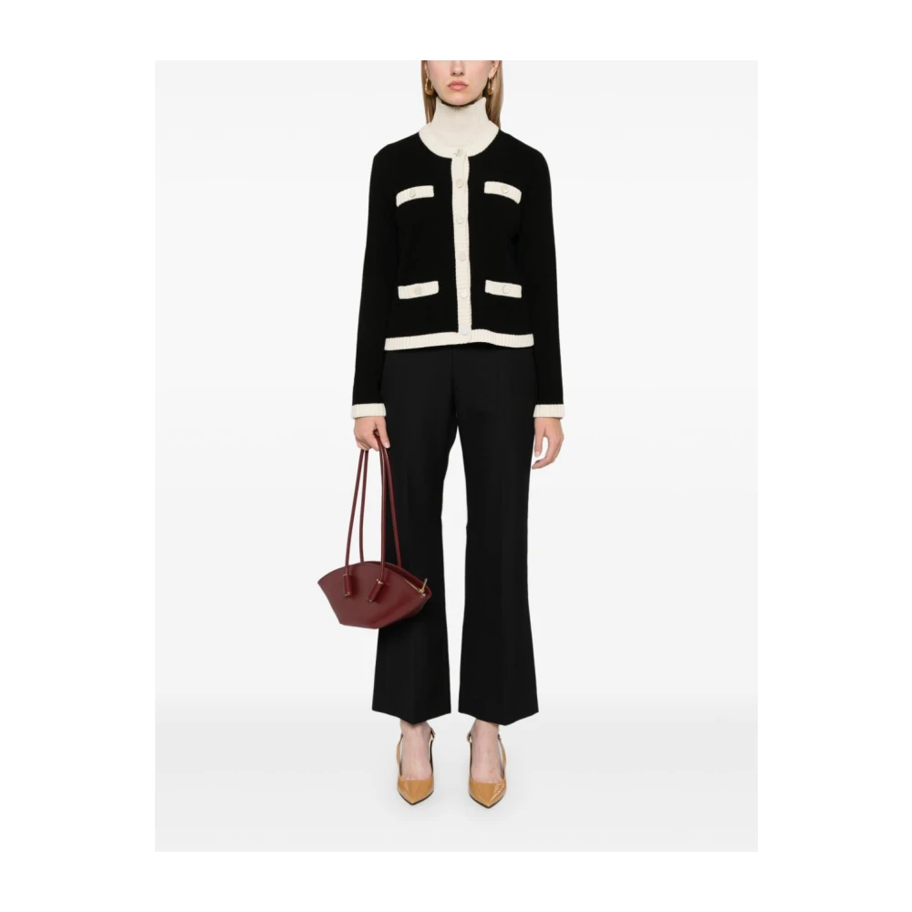 TORY BURCH Zwarte Sweater Kendra Aw24 Black Dames