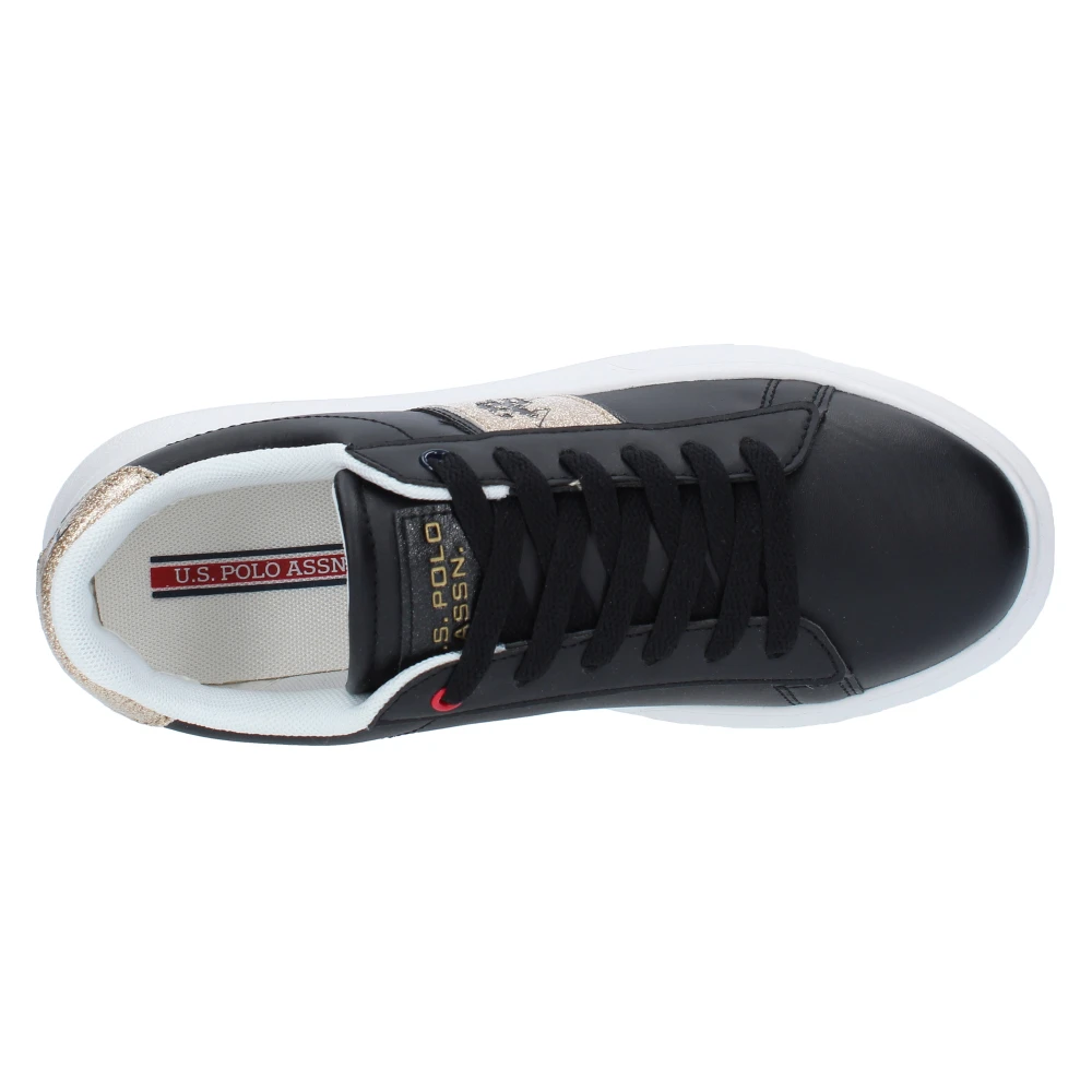 Polo Ralph Lauren Sneakers Zwart Black Dames