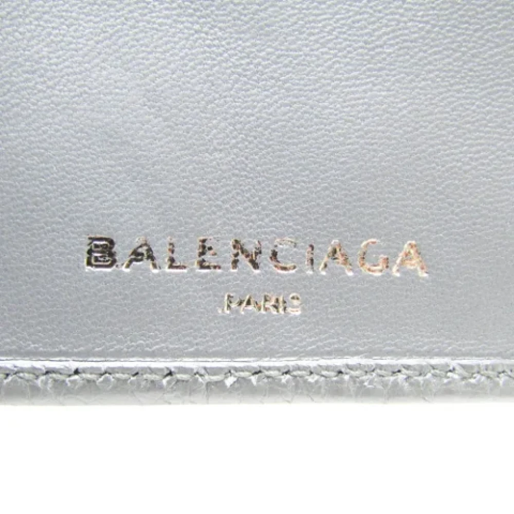 Balenciaga Vintage Pre-owned Leather wallets Black Dames