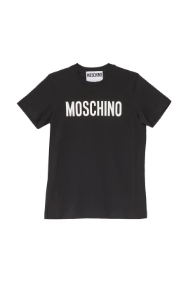 Klassisk Svart Bomull Kortärmad T-shirt