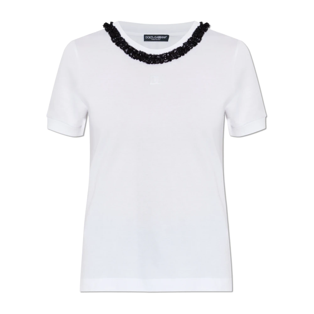 Dolce & Gabbana Donna Bianco Top, Xs, New,