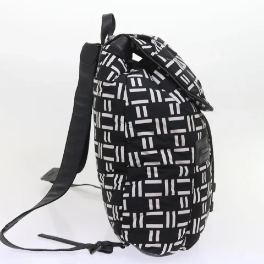 Balenciaga Vintage Pre-owned Fabric backpacks Black Dames