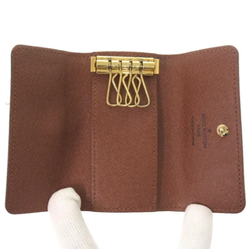 Louis Vuitton Vintage Pre-owned Canvas key-holders Brown Dames